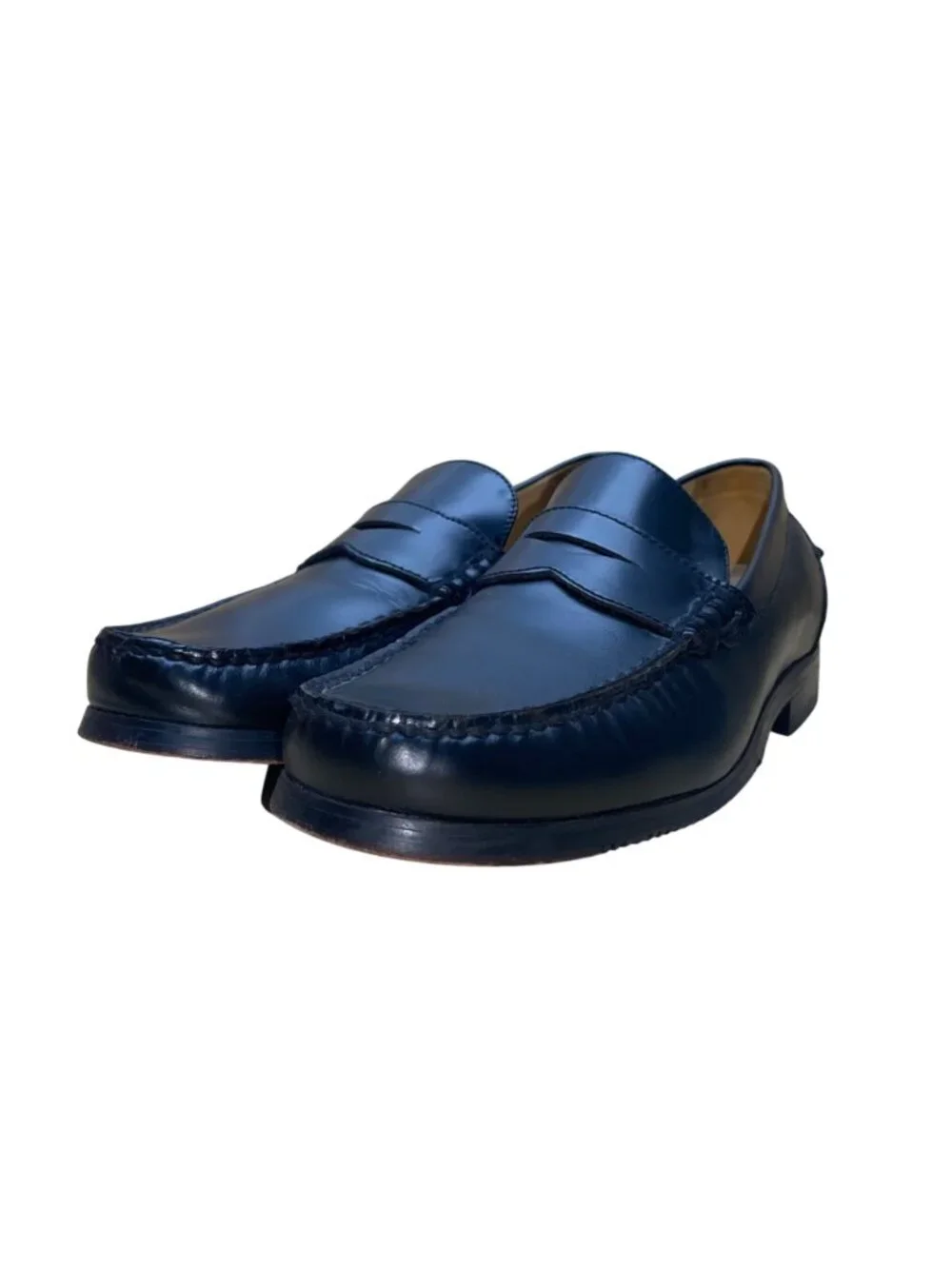 Rockport Men’s Black Leather Dynamic Suspension DMX Penny Loafers Size 7M